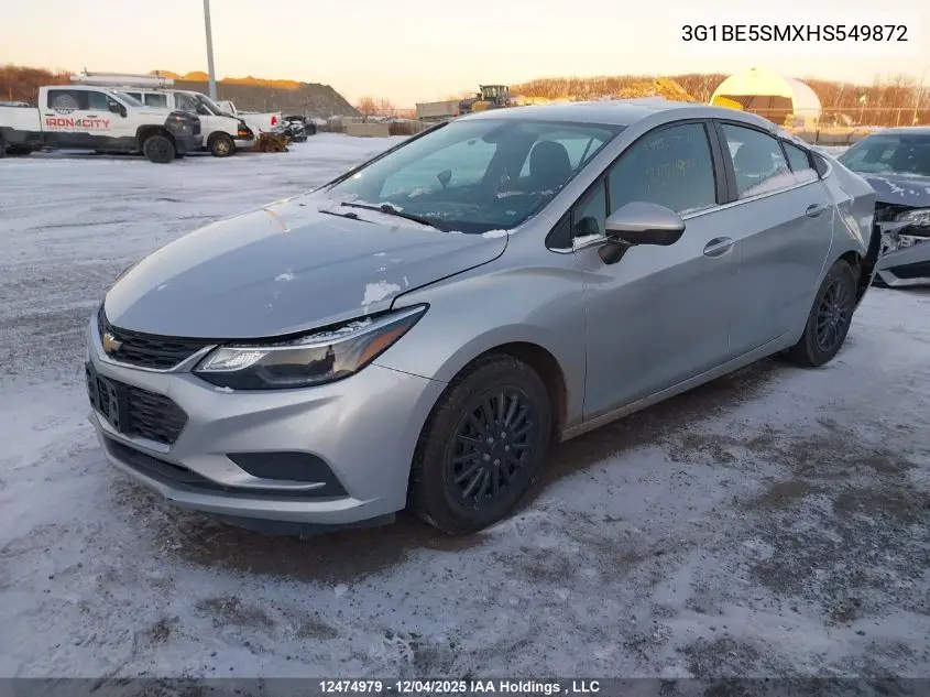 3G1BE5SMXHS549872 2017 Chevrolet Cruze