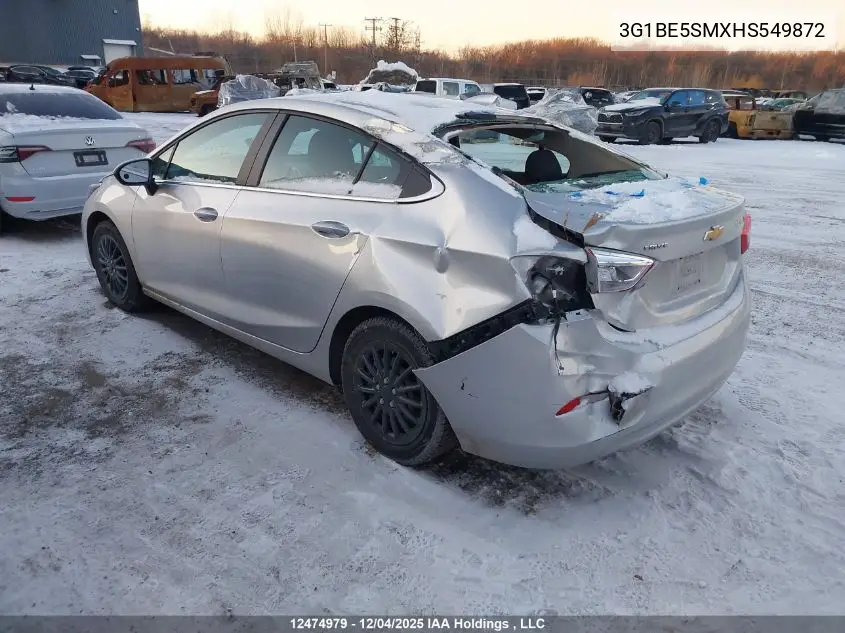 3G1BE5SMXHS549872 2017 Chevrolet Cruze