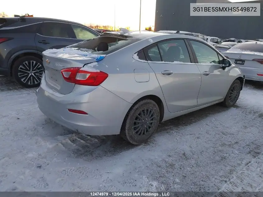 3G1BE5SMXHS549872 2017 Chevrolet Cruze