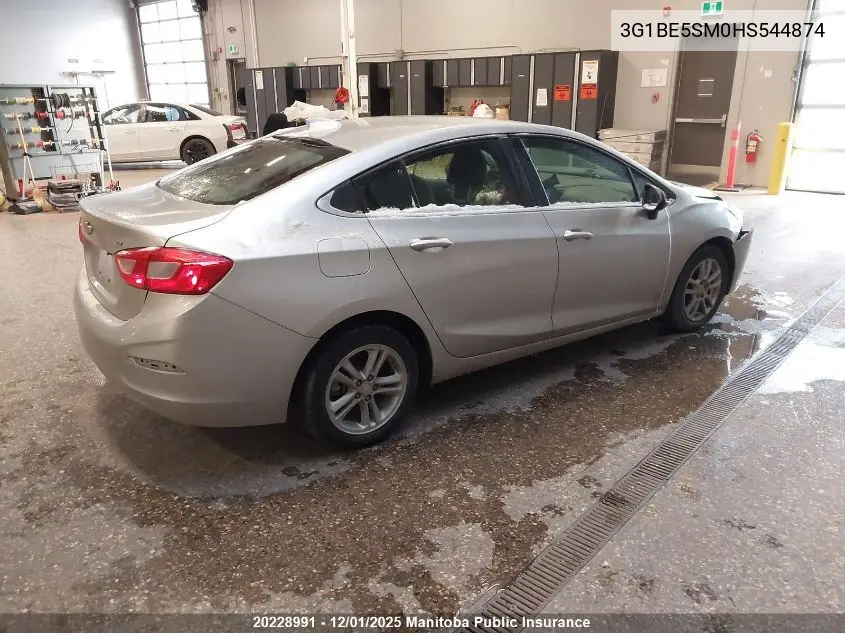 3G1BE5SM0HS544874 2017 Chevrolet Cruze Lt Turbo