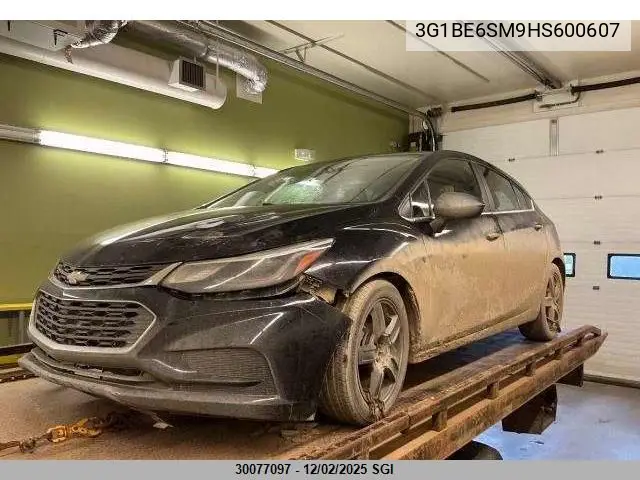 3G1BE6SM9HS600607 2017 Chevrolet Cruze Lt