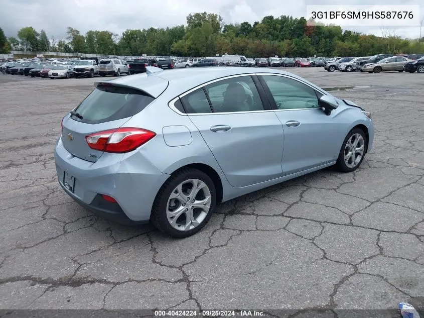 3G1BF6SM9HS587676 2017 Chevrolet Cruze Premier Auto