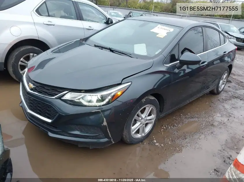 1G1BE5SM2H7177555 2017 Chevrolet Cruze Lt Auto