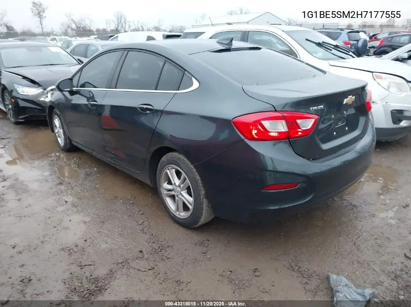 1G1BE5SM2H7177555 2017 Chevrolet Cruze Lt Auto