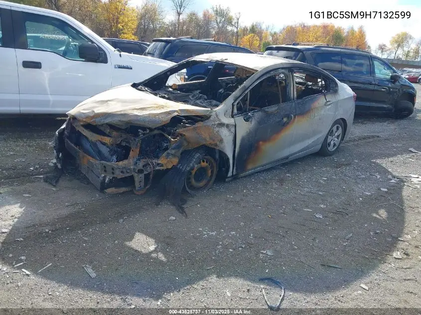 1G1BC5SM9H7132599 2017 Chevrolet Cruze Ls Auto