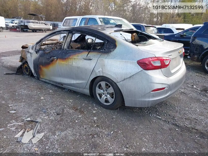 1G1BC5SM9H7132599 2017 Chevrolet Cruze Ls Auto