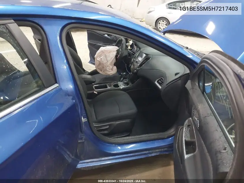 1G1BE5SM5H7217403 2017 Chevrolet Cruze Lt Auto