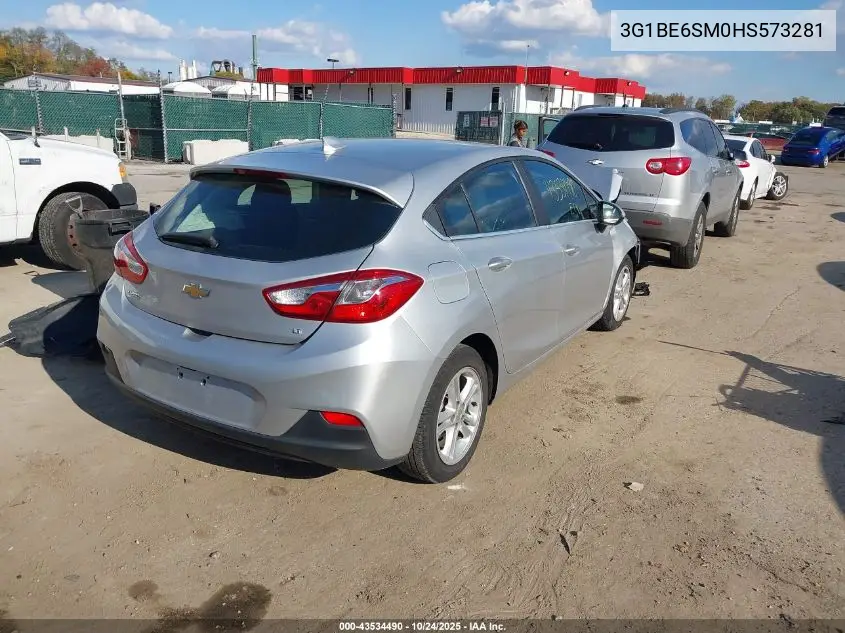 3G1BE6SM0HS573281 2017 Chevrolet Cruze Lt Auto