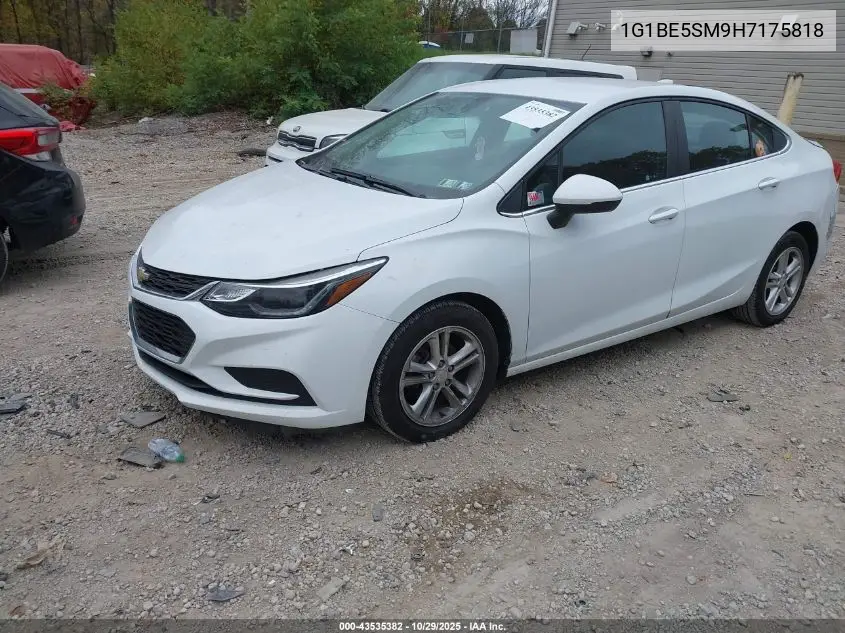 1G1BE5SM9H7175818 2017 Chevrolet Cruze Lt Auto