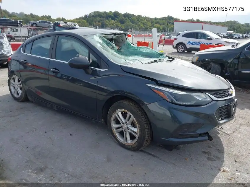 3G1BE6SMXHS577175 2017 Chevrolet Cruze Lt Auto