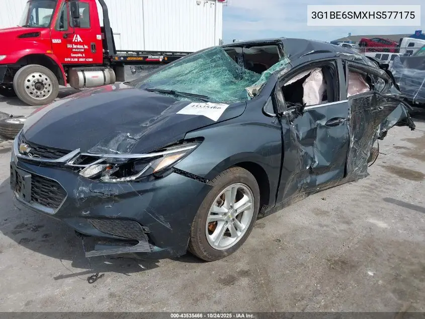 3G1BE6SMXHS577175 2017 Chevrolet Cruze Lt Auto