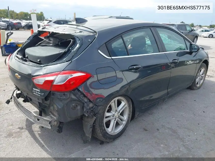 3G1BE6SMXHS577175 2017 Chevrolet Cruze Lt Auto