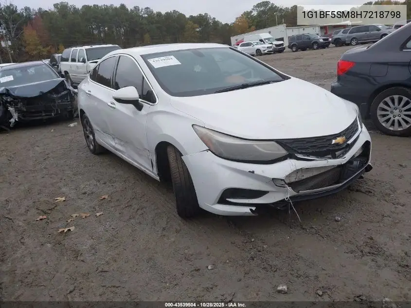 1G1BF5SM8H7218798 2017 Chevrolet Cruze Premier Auto