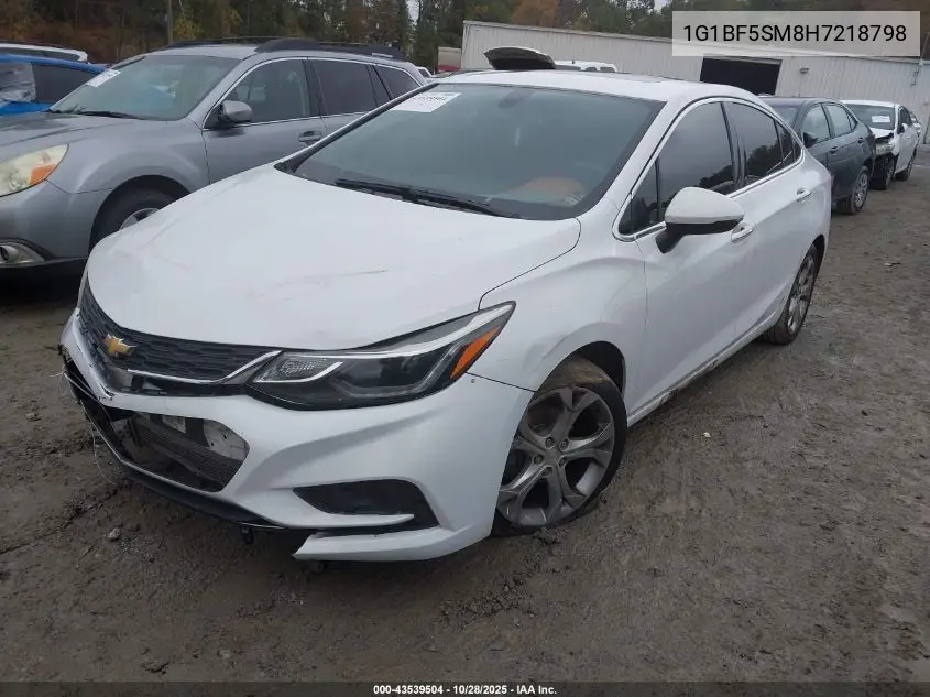 1G1BF5SM8H7218798 2017 Chevrolet Cruze Premier Auto