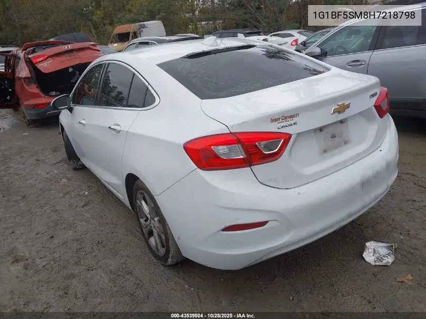 1G1BF5SM8H7218798 2017 Chevrolet Cruze Premier Auto