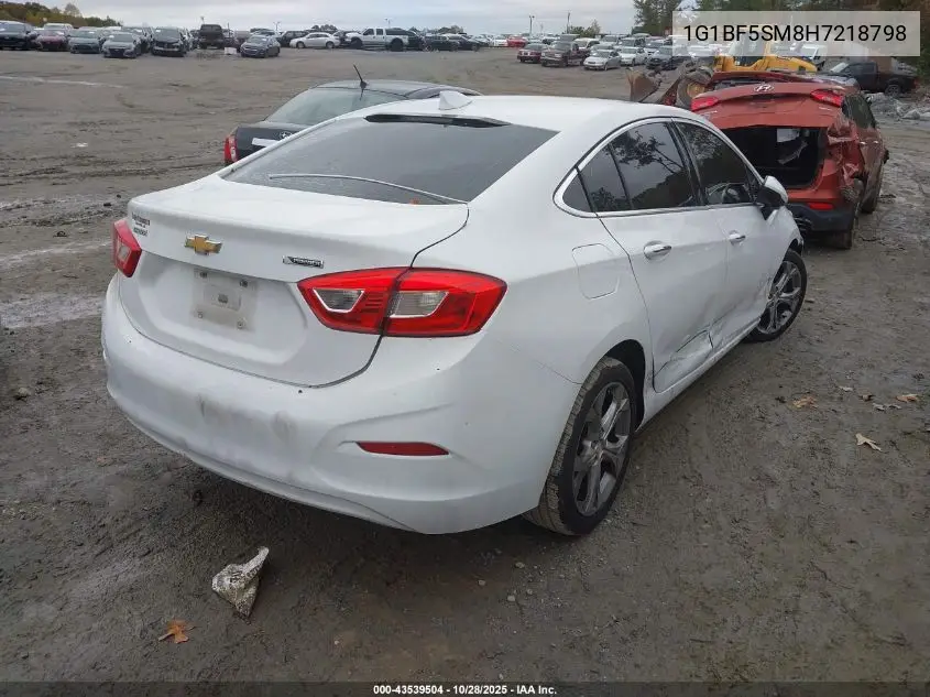 1G1BF5SM8H7218798 2017 Chevrolet Cruze Premier Auto