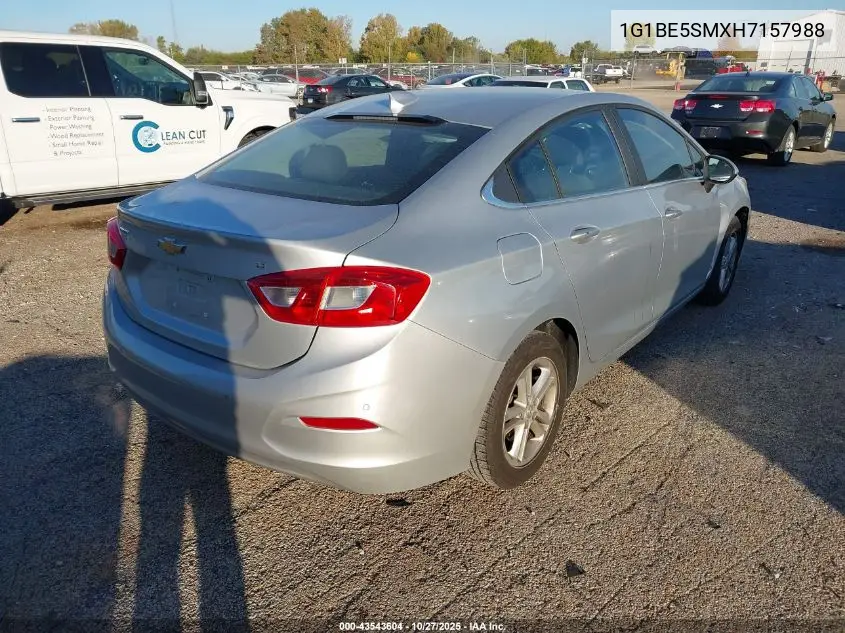 1G1BE5SMXH7157988 2017 Chevrolet Cruze Lt Auto
