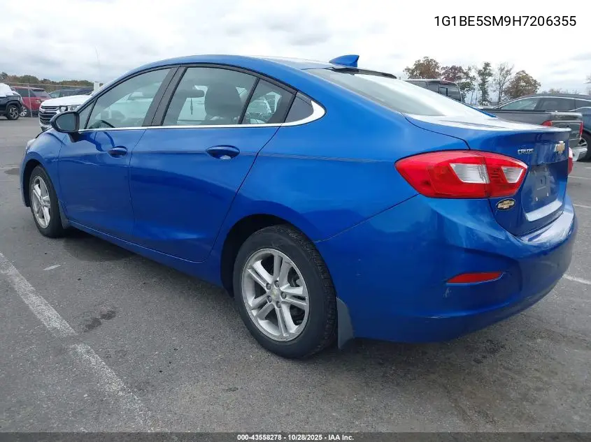 1G1BE5SM9H7206355 2017 Chevrolet Cruze Lt Auto