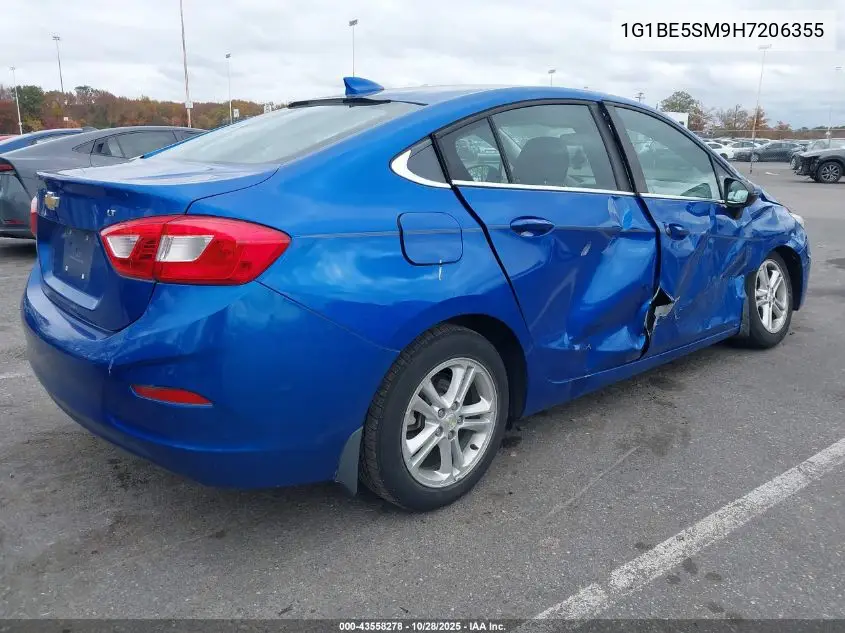 1G1BE5SM9H7206355 2017 Chevrolet Cruze Lt Auto