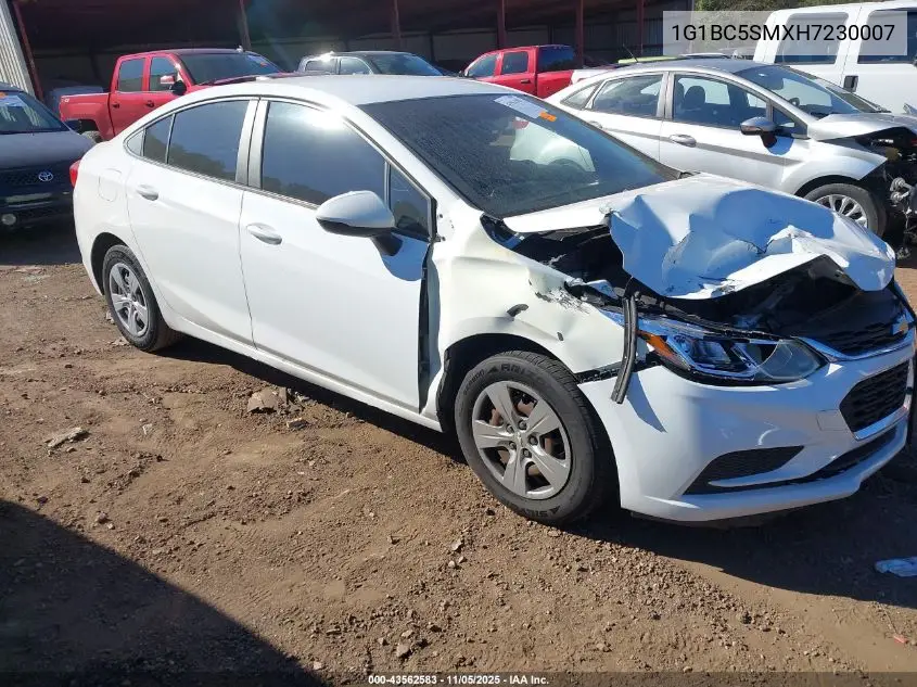 1G1BC5SMXH7230007 2017 Chevrolet Cruze Ls Auto