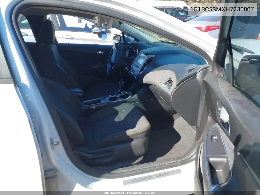 1G1BC5SMXH7230007 2017 Chevrolet Cruze Ls Auto