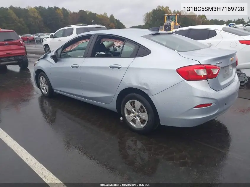 1G1BC5SM3H7169728 2017 Chevrolet Cruze Ls Auto
