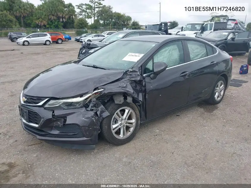 1G1BE5SM1H7246820 2017 Chevrolet Cruze Lt Auto