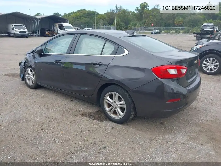1G1BE5SM1H7246820 2017 Chevrolet Cruze Lt Auto