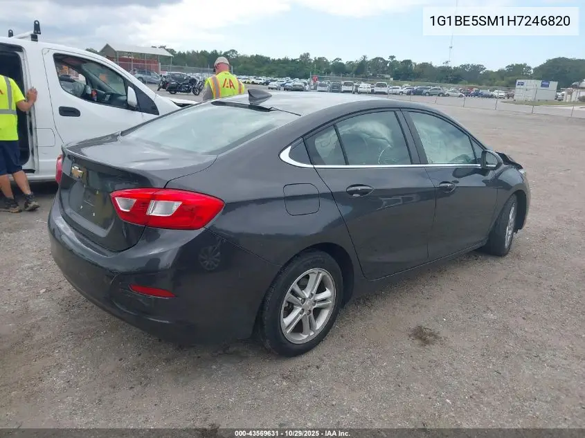 1G1BE5SM1H7246820 2017 Chevrolet Cruze Lt Auto