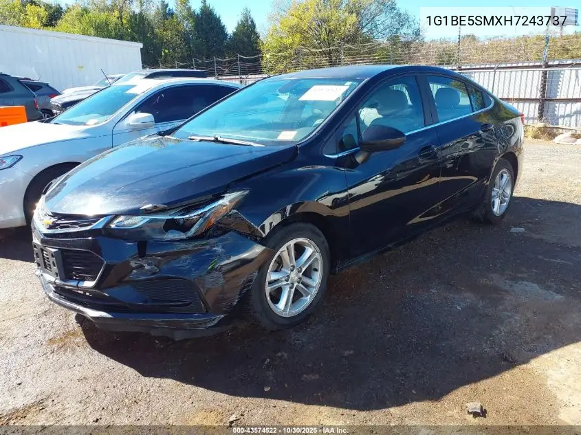 1G1BE5SMXH7243737 2017 Chevrolet Cruze Lt Auto