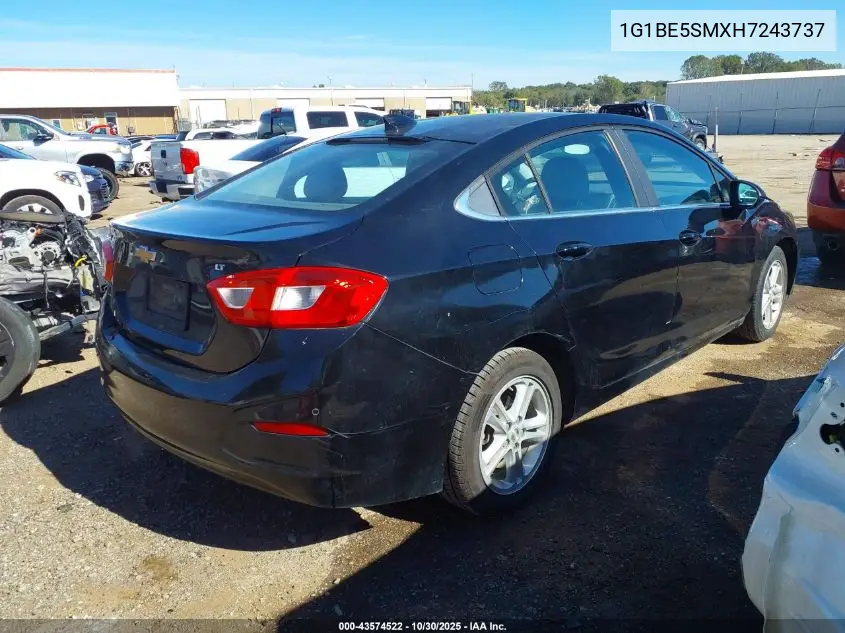 1G1BE5SMXH7243737 2017 Chevrolet Cruze Lt Auto