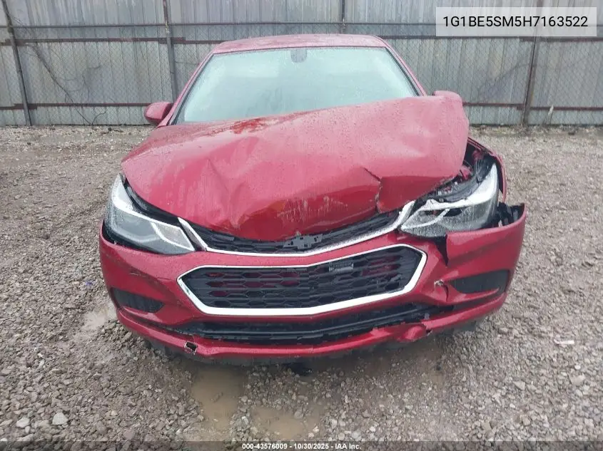 1G1BE5SM5H7163522 2017 Chevrolet Cruze Lt Auto