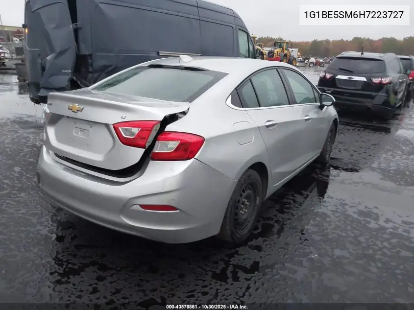 1G1BE5SM6H7223727 2017 Chevrolet Cruze Lt Auto