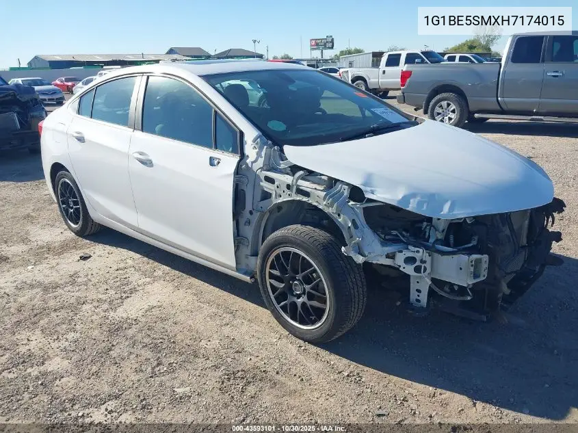 1G1BE5SMXH7174015 2017 Chevrolet Cruze Lt Auto