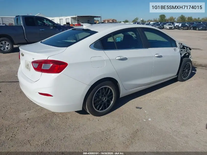 1G1BE5SMXH7174015 2017 Chevrolet Cruze Lt Auto