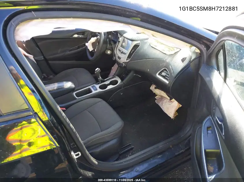 1G1BC5SM8H7212881 2017 Chevrolet Cruze Ls Auto