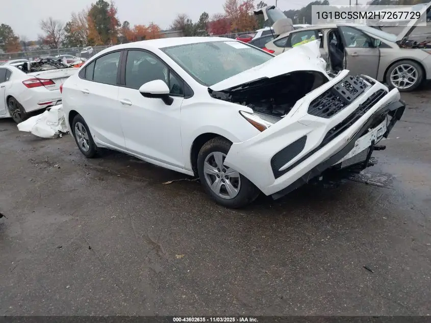 1G1BC5SM2H7267729 2017 Chevrolet Cruze Ls Auto