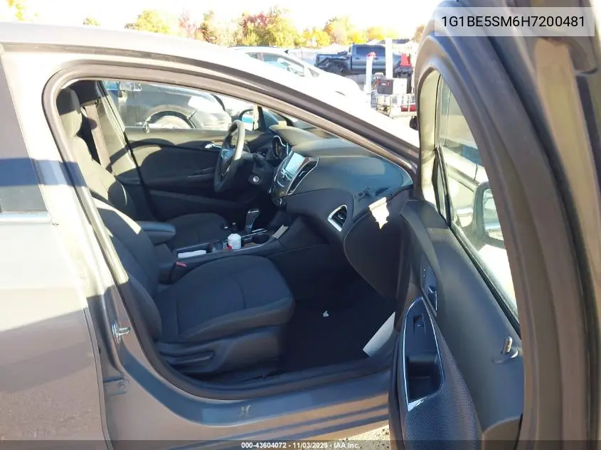 1G1BE5SM6H7200481 2017 Chevrolet Cruze Lt Auto
