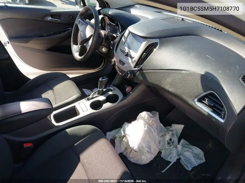 1G1BC5SM5H7108770 2017 Chevrolet Cruze Ls Auto