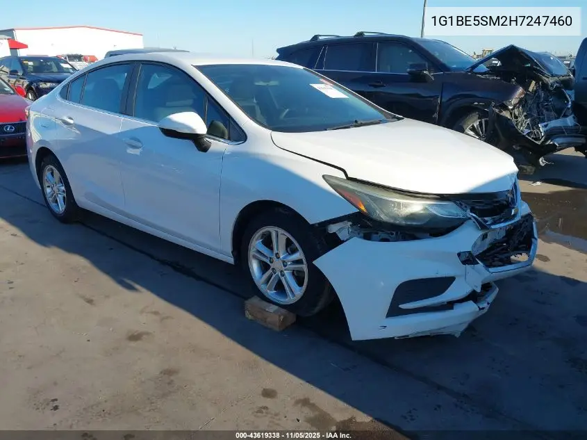 1G1BE5SM2H7247460 2017 Chevrolet Cruze Lt Auto