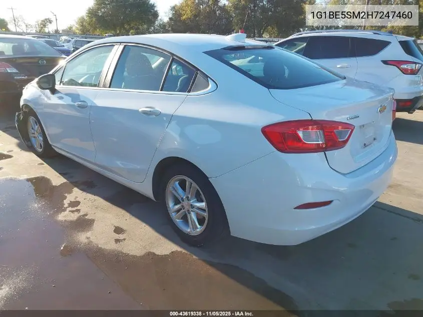 1G1BE5SM2H7247460 2017 Chevrolet Cruze Lt Auto