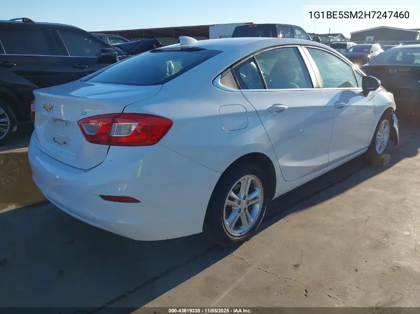 1G1BE5SM2H7247460 2017 Chevrolet Cruze Lt Auto