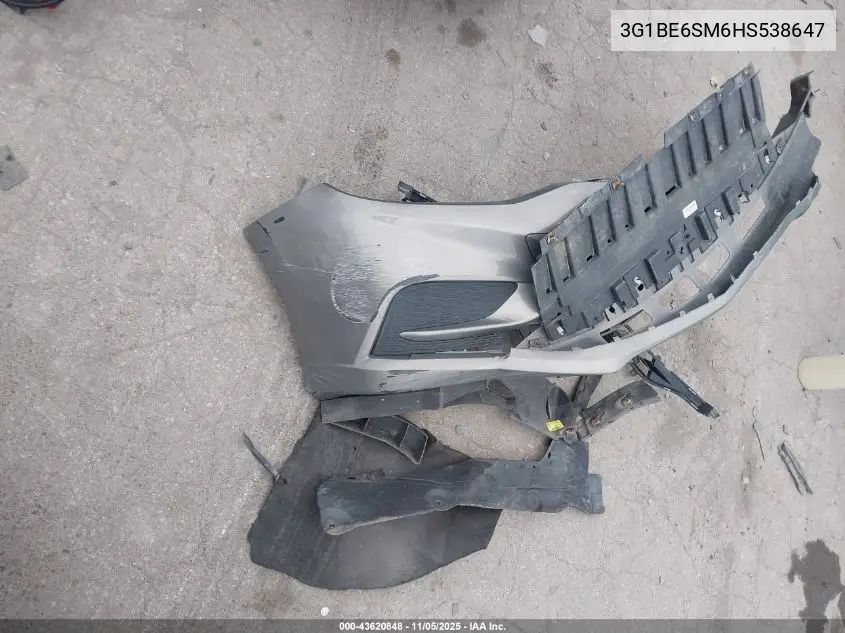 3G1BE6SM6HS538647 2017 Chevrolet Cruze Lt Auto