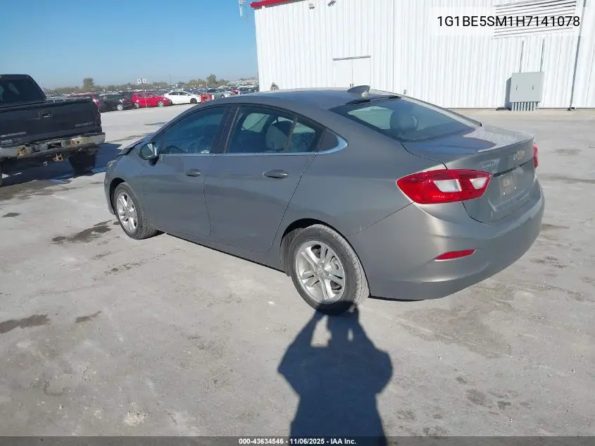 1G1BE5SM1H7141078 2017 Chevrolet Cruze Lt Auto
