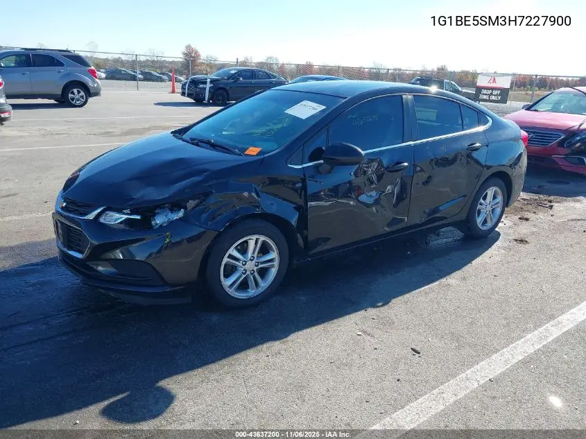 1G1BE5SM3H7227900 2017 Chevrolet Cruze Lt Auto