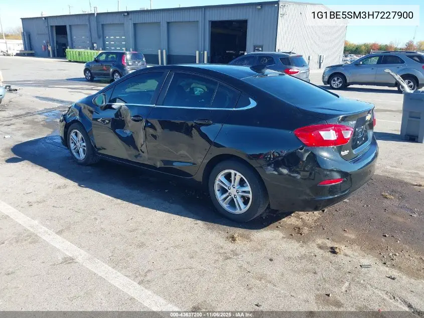 1G1BE5SM3H7227900 2017 Chevrolet Cruze Lt Auto