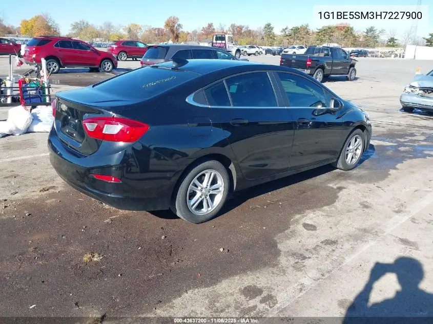 1G1BE5SM3H7227900 2017 Chevrolet Cruze Lt Auto