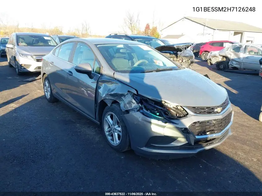 1G1BE5SM2H7126248 2017 Chevrolet Cruze Lt Auto