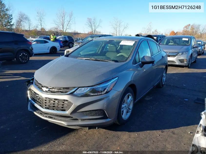 1G1BE5SM2H7126248 2017 Chevrolet Cruze Lt Auto