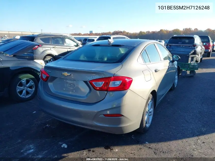 1G1BE5SM2H7126248 2017 Chevrolet Cruze Lt Auto